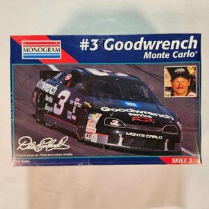 NASCAR #3 Dale Earnhardt Goodwrench Monte Carlo Monogram Model 1/24 SEALED NIB